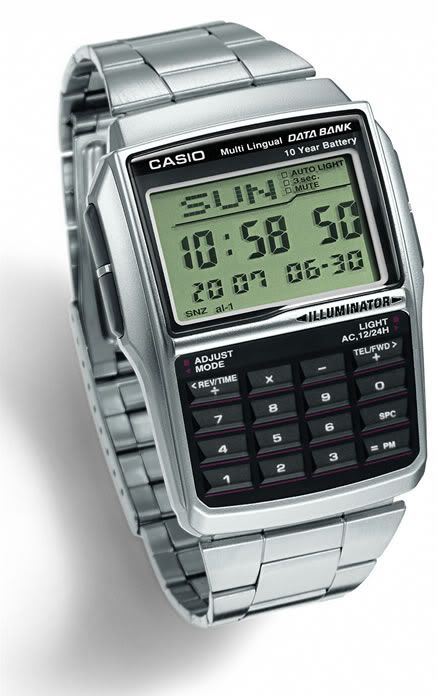 Reloj Casio Dbc32 Data Bank Calculador 5 Alarmas Despertador - $ 459.00 en MercadoLibre Casio Databank, Casio Vintage Watch, Casio Quartz, Mens Watches Affordable, Tech Watches, Casio Vintage, Casio Edifice, Casa Vintage, Retro Watches