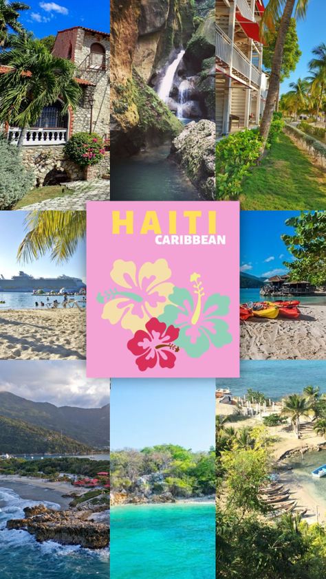 Haiti 🇭🇹 Comment what countries you want me to do next!!! #haiti #countries #collageaesthetic #beaches #beautiful Haiti Culture Aesthetic, Labadee Haiti Royal Caribbean, Haiti Pictures, Haiti Wallpaper, Haiti Aesthetics, Haiti Aesthetic, Haiti Vacation, Haiti Beaches, Haiti Country