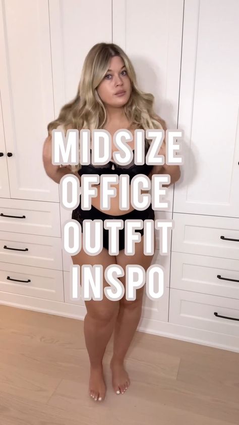 Olivia Freda Curves Outfit, Midsize Office Outfit, Casual Interview Outfits Women, Interview Outfit Casual, Spring Office Outfits, Spring Business Casual Outfits, Comfy Work Outfit, Office Outfits Women Casual, Fall Business Casual Outfits