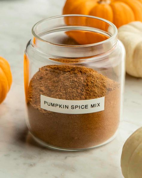 Mix up this homemade pumpkin pie spice and store it in a jar. Use it in breads, cinnamon rolls and a pumpkin spice latte. Pumpkin Tres Leches Cake, Strawberry Tres Leches, Pumpkin Pie Breakfast, Homemade Pumpkin Pie Spice, Fluffy Pumpkin Pancakes, Pumpkin Pie Spice Recipe, Pie Spice Recipe, Chocolate Chip Pecan Cookies, Pumpkin Coffee Cakes