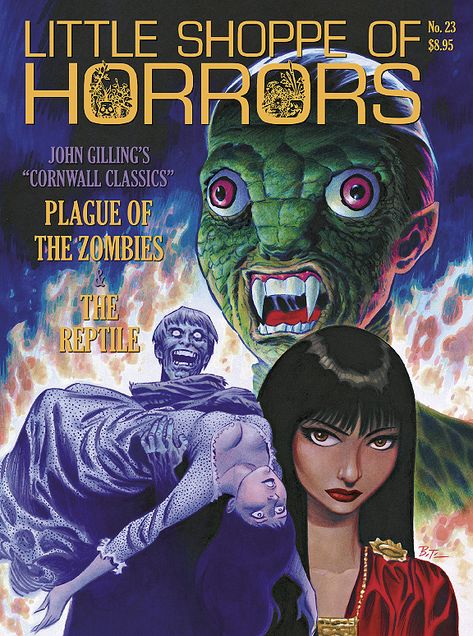 Horror Comic Book, Bruce Timm Art, Shane Glines, Darwyn Cooke, Dave Johnson, Hammer Horror, Hammer Films, Famous Monsters, Bruce Timm