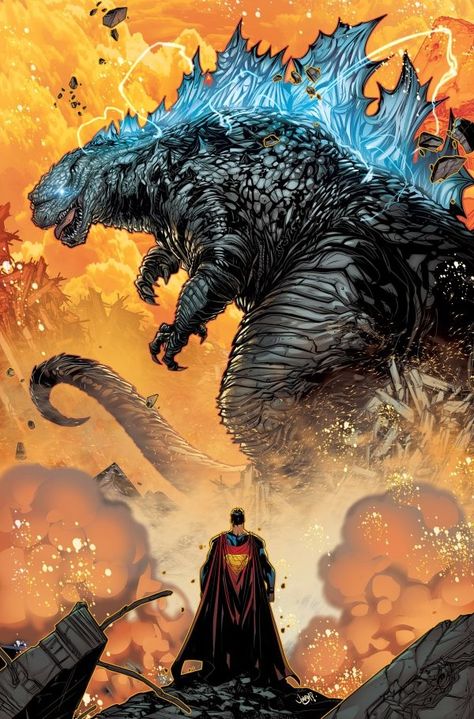 Godzilla Kong, Kong Godzilla, Godzilla Comics, Godzilla Vs Kong, Godzilla Wallpaper, All Godzilla Monsters, Superman Art, Kaiju Art, Kaiju Monsters