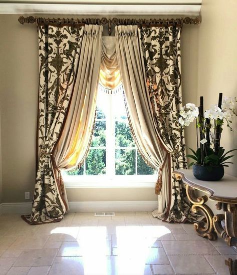 Style Curtains Living Rooms, Curtains Ideas For Living Room, Room Curtains Ideas, Curtains Behind Bed, Farmhouse Style Curtains, Elegant Draperies, Homemade Curtains, Purple Curtains, Kitchen Ikea