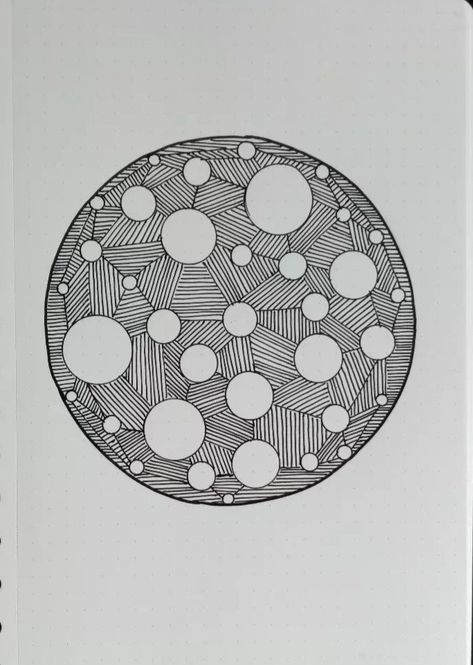 Drawing With Circles, Zentangle Circles, Elements Of Art Texture, Circle Doodles, Circle Drawing, Zen Doodle Patterns, Geometric Pattern Art, Zen Doodle Art, Geometric Drawing