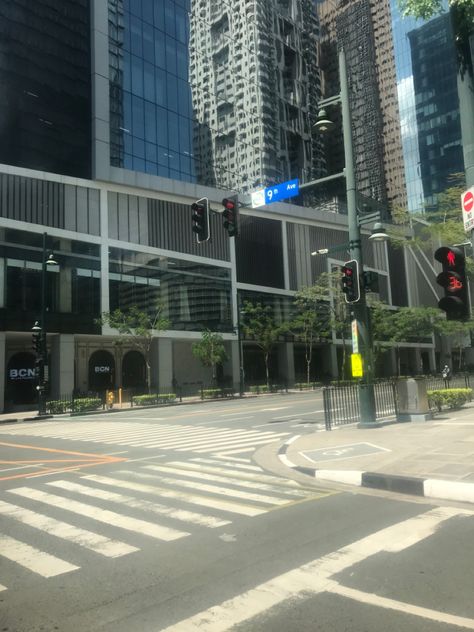 bgc / taguig / bonifacio highstreet / uptown / crossroads / urban city / city streets Pedestrian Lane Aesthetic, Taguig City Aesthetic, Bgc Taguig, Taguig City, Cornelia Street, Street Pictures, Urban City, Wallpaper Phone, 2024 Vision