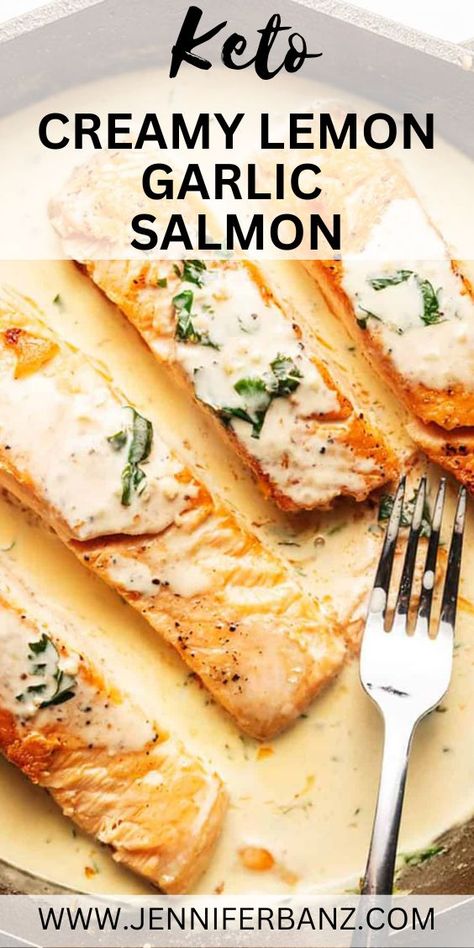 Healthy Creamy Salmon Recipes, Keto Alaska Salmon With Butter Cream Sauce, Keto Salmon Meal, Lemon Garlic Sauce For Salmon, Lemon Parmesan Salmon, Smothered Salmon Recipe, Salmon Keto Dinner, Keto Sauce For Salmon, Keto Recipes Fish