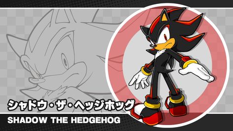 Sonic Channel Art, Shadow Banner, Sonic Pc, Sonic Channel, Big The Cat, Knuckles The Echidna, Sonic Dash, Sonic Underground, Red And Black Background