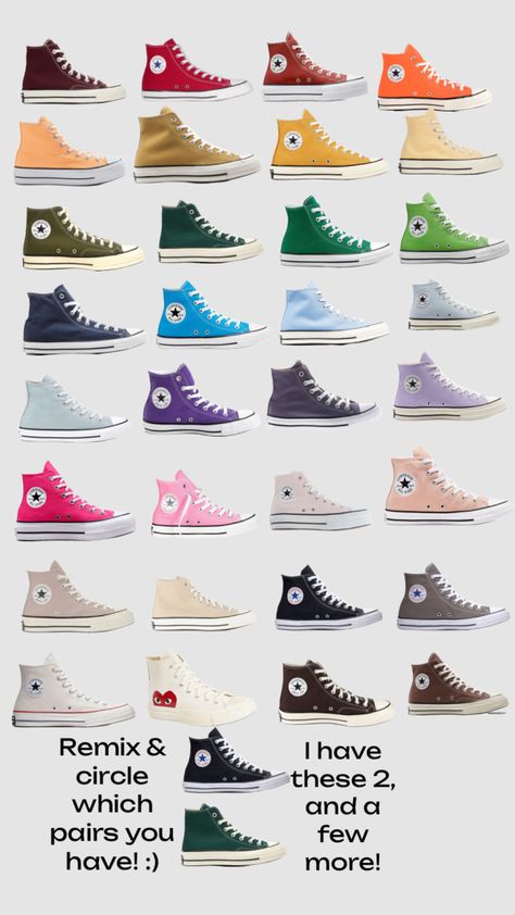 All Converse Colors, Converse Shoes Aesthetic, All Star Aesthetic, Converse Leather Shoes, Estilo Converse, Converse Collection, Cute Converse Shoes, Converse Leather, Converse Aesthetic