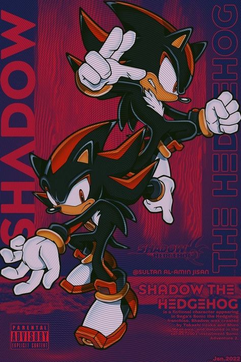 Shadow Sonic Wallpaper Y2k, Sonic Poster Vintage, Shadow Y2k Wallpaper, Shadow The Hedgehog Phone Wallpaper, Sonic X Wallpaper, Shadow The Hedgehog Poster, Sonic Y2k Wallpaper, Shadow Wallpaper Aesthetic, Shadow Y2k