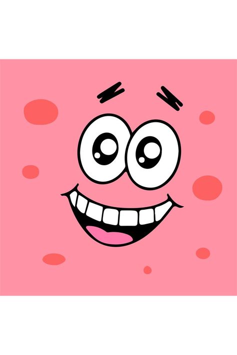 To get this FREE SVG file just save the image and run it through the free converter on svgtrace.com | Get creative with this free cut file of Patrick's face for your Cricut or Silhouette projects! Sponge Bob Party, Spongebob Party, Spongebob Patrick, Pineapple Under The Sea, Sponge Bob, Free Cut Files, Dope Art, Silhouette Projects, Svg Free Files