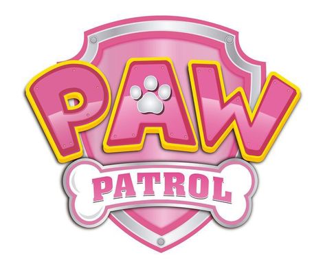 Skye Paw Patrol Cake Topper, Skye Paw Patrol Cake, Escudo Paw Patrol, Paw Patrol Logo, Pink Paw Patrol, Paw Patrol Png, Paw Patrol Stickers, Sky Paw Patrol, Imprimibles Paw Patrol