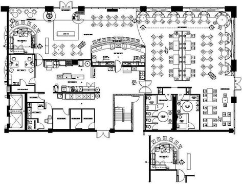 Hotel Kitchen Plan, Restaurant Floor Plan With Dimensions, Small Restaurant Floor Plan, Restaurant Plan Architecture, Restaurant Floor Plan Layout, Restaurant Design Plan, Architecture Layout Plan, Furniture Detailing, Restaurant Floor Plan