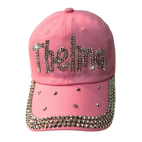 PRICES MAY VARY. Celebrate iconic friendship with the Popfizzy bling Thelma hat, perfect for those who value their best friends. These rhinestone bling hats symbolize strong bonds and shared adventures, they make great bestie gifts for women. A wonderful tribute to friends for life, this hat is an embodiment of the bond shared by Thelma and Louise. Ideal for road trips, pair it with a rhinestone Louise ball cap and wear it on your next unforgettable journey with your best friend making it the be Bedazzled Hat, Rhinestone Baseball Cap, Bling Hats, Thelma And Louise, Denim Hat, Bestie Gifts, Hat For Women, Ball Cap, Birthday Gifts For Women