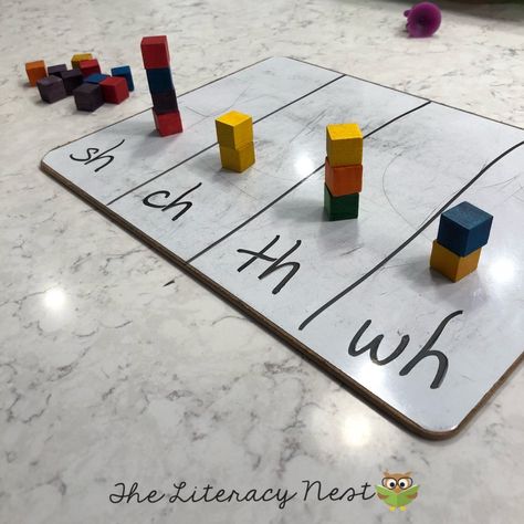 digraph activities Wh Digraph Activities, Digraphs Kindergarten, Digraph Activities, Teaching Digraphs, Digraph Games, Reading Cafe, Word Work Kindergarten, Childhood Activities, Language Development Activities