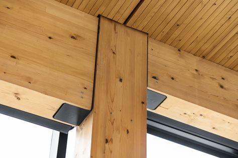 Timber Connections, Lake Flato, Timber Construction, Civic Center, Detailed Drawings, Office Building, Sustainable Design, Design Project, Design Projects