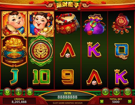 2017 Gong Xi Fa Cai Slot Game Graphic Design on Behance Chinese Slot Game, Chinese Dragon Symbol, Game Graphic Design, Casino Machines, Game Icon Design, Chinese Panda, Casino Birthday, Chinese Theme, Chinese Temple