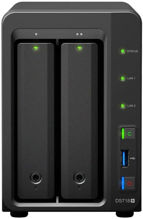 Amazon.com: Synology DiskStation DS718+ NAS Server for Business with Intel Celeron CPU, 6GB Memory, 4TB HDD Storage, Synology DSM Operating System : Electronics Server Design, Nas Server, Computer Memory Types, File System, Network Attached Storage, Computer Memory, Intel Processors, File Storage, Notebook Computer