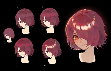 Paint Tool Sai Tutorial, Drawing Hair Tutorial, Paint Tool Sai, Digital Painting Tutorials, Eyes Makeup, Anime Drawings Tutorials, Art Poses, Digital Art Tutorial, Anime Sketch