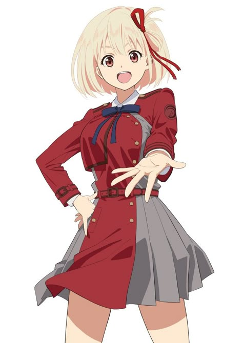 Chisato Nikishigi, Lycoris Recoil Chisato, Nishikigi Chisato, Chisato Takina, Takina Inoue, Chisato Nishikigi, Anime Png, Lycoris Recoil, Do Cute