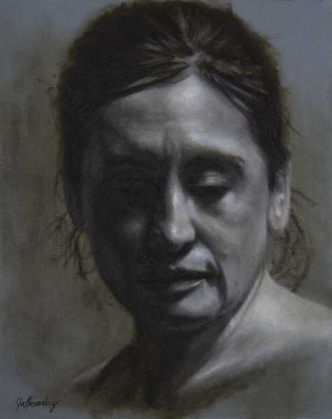 Alecea Grisaille Study - step by step under painting. Grisaille Painting, Oil Painting Basics, Expressive Portraits, Oil Painting Tips, Life Drawing Classes, Art Theory, Oil Painting Techniques, World Of Darkness, How To Draw Anime Hair