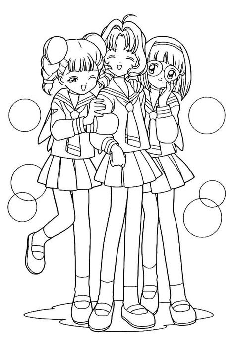 Best Friends Coloring Pages - Best Coloring Pages For Kids Bff Coloring Pages Best Friends, Art Best Friends Drawings, 3 Friends Drawing, Best Friends Coloring Pages, Best Friend Coloring Pages, Best Friends Drawing, Friends Coloring Pages, Coloring Anime, Friends Drawing