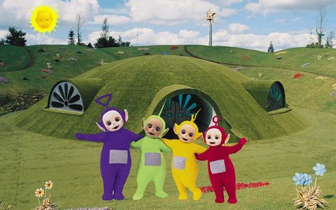 teletubby house Po Teletubbies, Tinky Winky, Kids Tv Shows, Baby Einstein, Kids Tv, Sweet Memories, Kids Stuff, Pretty Cool, Rapunzel