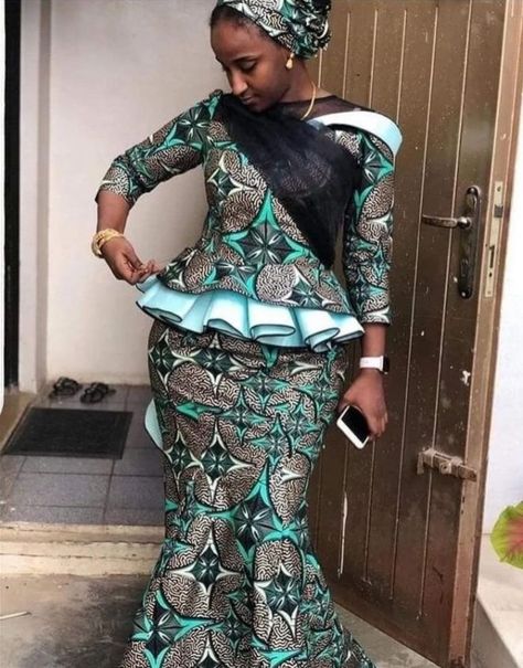 Best and Latest Ankara Skirt and Blouse Styles. Skirt And Blouse Ankara, Latest Blouse Styles, Latest Ankara Skirt And Blouse Styles, Kimono Jumpsuit, Blouse For Wedding, Skirt And Blouse Styles, Ankara Skirt And Blouse Styles, African Blouses, Ankara Skirt And Blouse