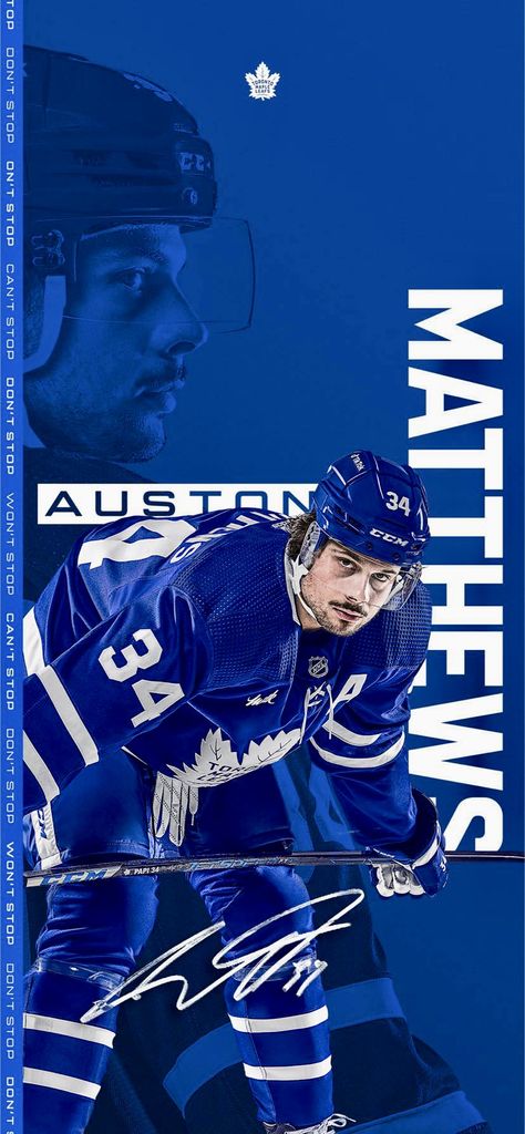 Auston Matthews Wallpaper, Hockey Posters, Auston Matthews, Toronto Maple Leafs Hockey, Maple Leafs Hockey, Hockey Pictures, Basketball Wallpaper, Toronto Maple Leafs, Futuristic Technology