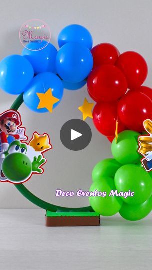 Balloons Ideas, Balloon Arches, Mario Bros., Easy Ideas, Balloon Arch, Mario Bros, Theme Party, How To, Party Themes