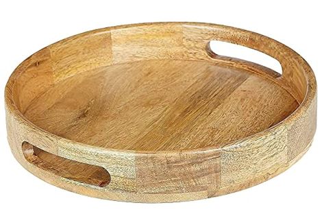 Incredible Artifacts Wooden Large Round Tray | Serving Tray | Multipurpose Tray | Tray Decoration | Tray for Storage | Home Decor | Great Gift as Table or Kitchen Decor, Tray for Kitchen or Tea Table : Amazon.in: Home & Kitchen Tray Decoration, Decor Tray, Wooden Trays, Wooden Serving Tray, Appetizer Trays, Kitchen Tray, Serving Tray Decor, Drinks Tray, Amazon India