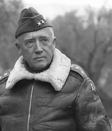 Gen. George C. Patton in one of his favorite shearling bomber jackets, c. 1944. Patton Quotes, George S Patton, George Patton, Customer Service Quotes, Service Quotes, United States Army, American Heroes, A Quote, Military History