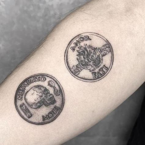 Stoic Philosophy Tattoo, Stoisicm Tattoo, Tattoo Ideas Philosophy, Four Stoic Virtues Tattoo, Philosophy Tatoos, Four Virtues Tattoo, Stoic Symbol Tattoo, Stoism Tattoo, Stoic Tattoo Ideas Men