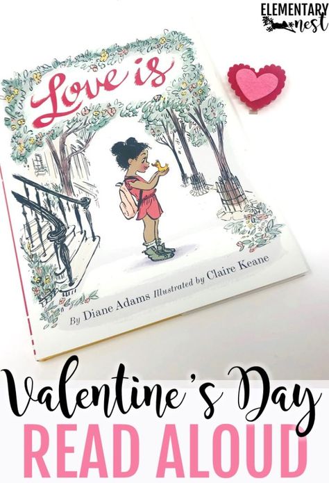 Valentine Book Activities, Love Is Writing Activity, Valentine Read Alouds, Valentine’s Day Reading Activity, Valentine’s Day Activities, Valentines Books, February Preschool, Valentine's Activities, Valentines Activities