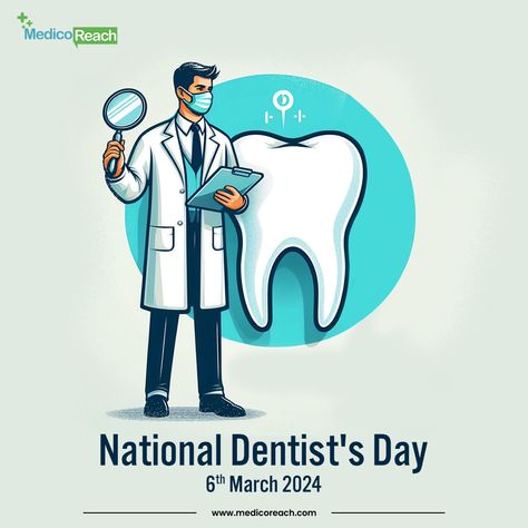 This Dentist's Day, show appreciation for the experts who keep our smiles bright. Celebrate the professionals dedicated to our oral health and well-being. 

#MedicoReach #NationalDentistsDay #SmileWithPride Dentist Day, Multichannel Marketing, Show Appreciation, Oral Health, Email List, Marketing Campaigns, Professions, Well Being, The Globe