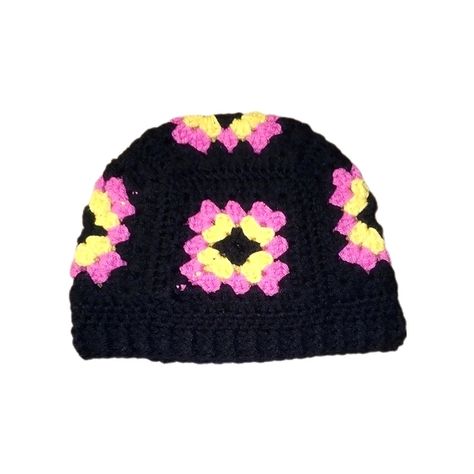 Crochet Granny Square Beanie Granny Square Beanie, Square Beanie, Crochet Granny Square, Crochet Stitches Tutorial, Crochet Granny, Yarn Colors, Crochet Ideas, Granny Square, Acrylic Yarn