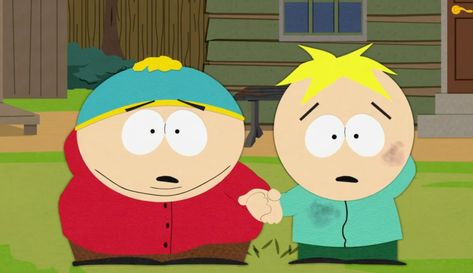 South Park Out Of Context, Butters X Cartman, Cartman And Butters, Butters Stotch, South Park Episodes, Butters South Park, Trey Parker, Matt Stone, South Park Funny