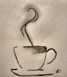 Nada mejor que un cafecito en una tarde lluviosa. Cool Pencil Drawings, Art Sketches Pencil, Art Drawings Sketches Pencil, Easy Drawings Sketches, Simple Acrylic Paintings, Pencil Art Drawings, Art Drawings Sketches Creative, Sketches Easy, Beginner Painting