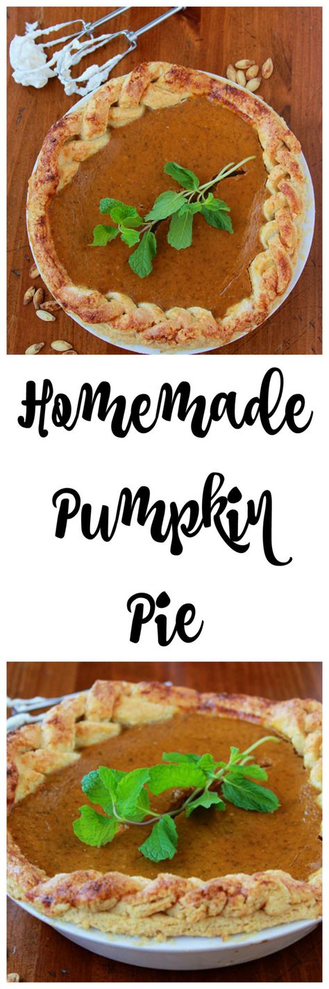 Homemade Pumpkin Pie Fresh Pumpkin Pie, Ugly Food, Fresh Pumpkin, Baking 101, Delicious Sweets, Homemade Pumpkin Pie, Grandma's Kitchen, Festive Food, Blogger Photos