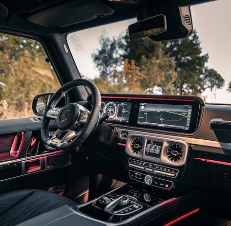 Mercedes G Wagon Interior, G Wagon Interior, Mercedes Benz Suv, Benz Suv, Amg G63, Mercedes G63, Mercedes Suv, Dream Cars Mercedes, Mercedes G Wagon