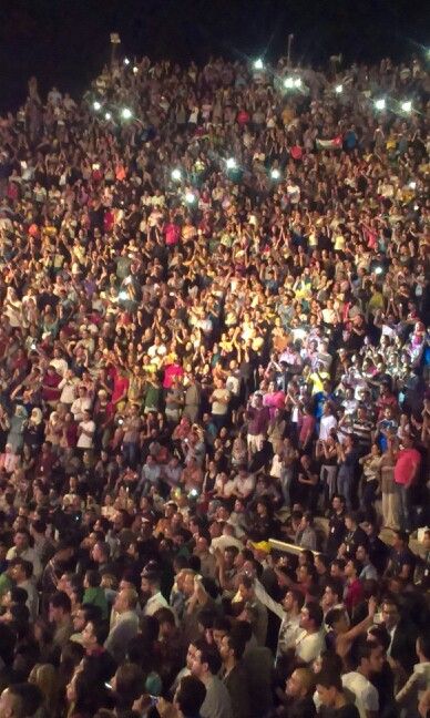 #KazemAlSaher #Kazem #Singer #Arab #Jarash #Festival #Concert #Crowds #Audience #People #Fans #Crazy #Music Huge Crowd Of People, Concert Audience From Stage, Rebirth Concept, Crowd Reference, Audience Crowd, Concert Audience, Concert Crowd, Crowd Of People, People Crowd