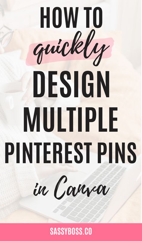 Not sure how to design Pinterest pins? Watch this quick Canva tutorial and see how easy it is to quickly create multiple Pinterest pins. Canva is so easy to use and perfect for creating blog graphics and social media graphics. Canva Pin Design, Pinterest Templates Canva, How To Use Canva Tutorials, Canva 101, Canva Tutorials, 2023 Ideas, Learn Pinterest, Pinterest Graphics, Canva Tips