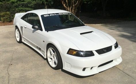 Does this supercharged Saleen look like a bargain muscle car to you? #Ford, #Mustang, #Saleen 2002 Mustang, 2004 Mustang, Ford Mustang Saleen, New Edge Mustang, 2002 Ford Mustang, Saleen Mustang, Gmc Suv, Milk Processing, 2001 Ford Mustang