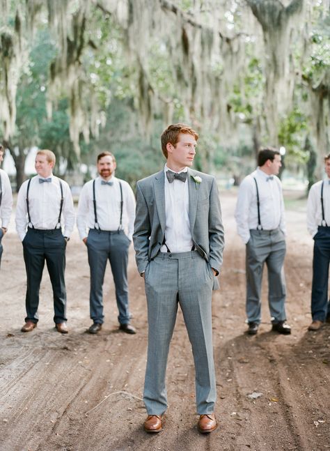 Groom Style -- See the wedding here: http://www.StyleMePretty.com/2014/04/10/diy-st-simons-island-wedding/ Photography: Mi Amore Foto - miamorefoto.com Trees