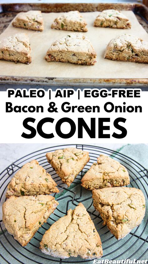 Aip Scones, Scones Savory, Aip Salads, Onion Scones, Aip Bread, Gf Biscuits, Aip Treats, Autoimmune Diet Recipes, Best Scone Recipe