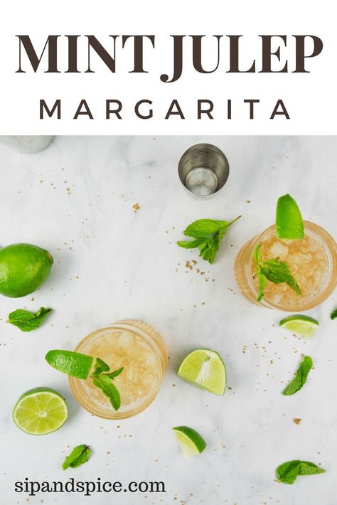 Kentucky Derby Themed Party, Kentucky Derby Cocktails, Mint Simple Syrup, Best Cocktail Recipes, Kentucky Derby Party, Derby Party, Margarita Recipes, Spice Recipes, Mint Julep