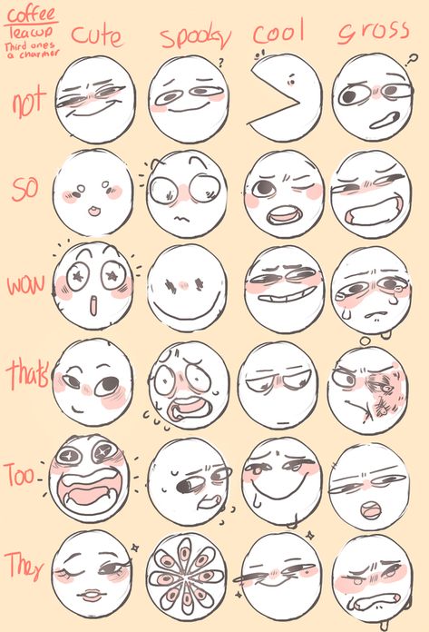 Drawing Face Expressions, Blog Art, Drawing Prompt, Drawing Expressions, 캐릭터 드로잉, Art Prompts, Art Tutorials Drawing, Facial Expressions, Drawing Challenge