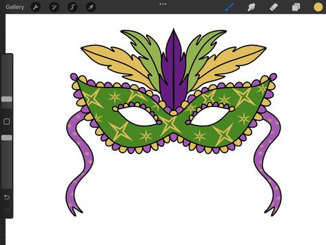 California Font, Window Paint, Mask Drawing, Using Procreate, Mardi Gras Mask, Learn How To Draw, Window Painting, Learn To Draw, Art Room