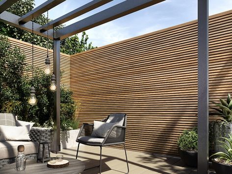 Luxury Garden Design, Composite Cladding, Backyard Garden Layout, Patio Deck Designs, Back Garden Design, Pergola Design, Cladding Panels, Modern Garden Design, Outdoor Gardens Design