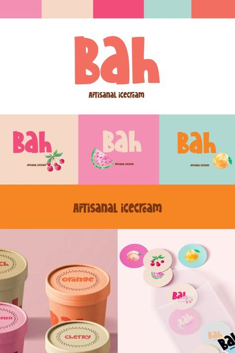 fun, logo, dessert, food, ice cream, vector, sweet, sign, icon, playful, illustration, graphic, design, branding, creative, frozen, colorful, shop, cone, scoop, emblem, treat, modern, tasty, cafe, cartoon, vintage, cheerful, vector graphic, vector art, trendy, signage, restaurant, parlor, menu, logo template, logo design, concept, commercial, summer, cold, delicious, healthy, background, cup, cute, isolated, element, template, funny Ice Cream Branding Design Logos, Cute Ice Cream Illustration, Ice Cream Brand Identity, Ice Cream Logo Branding, Ice Cream Branding Design, Ice Cream Shop Branding, Snack Cartoon, Healthy Background, Cafe Cartoon