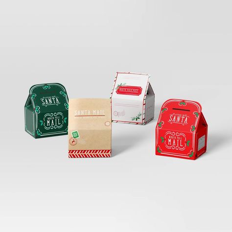 Present gifts to family or friends with the 4-Count Santa Mail Christmas Gift Boxes from Wondershop™. This pack of four gift boxes includes red, green, white and gold-tone boxes with the message "Santa Mail" and more for holiday fun. Made of paper, this printed gift box pack comes with a space to write the name of receiver and sender. Welcome to the Wondershop™. Small Cute Christmas Gifts For Friends, Small Neighbor Christmas Gifts, Christmas Gift Idea For Teachers, Holiday Gift Bags For Coworkers, Second Hand Christmas Gifts, Preschool Christmas Gifts For Kids, Daycare Christmas Gifts, Simple Christmas Gifts For Coworkers, Gift Card Ideas For Christmas